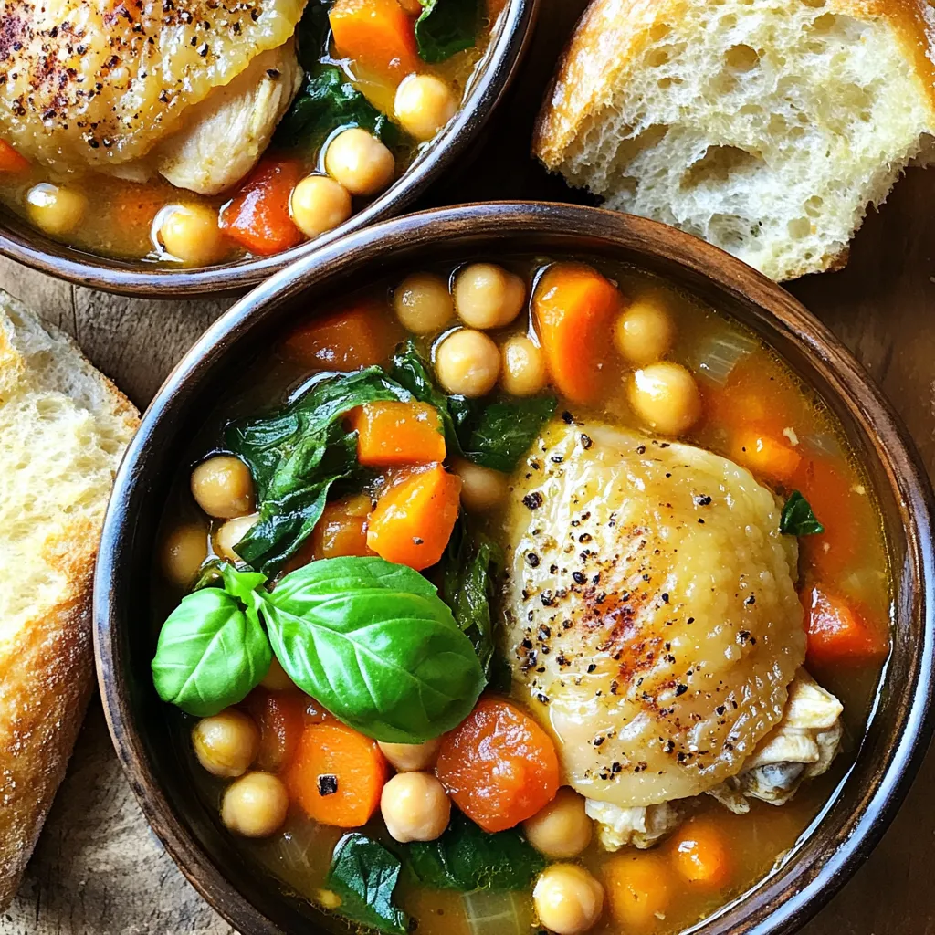 Slow Cooker Tuscan Chicken Stew Flavorful and Easy Meal