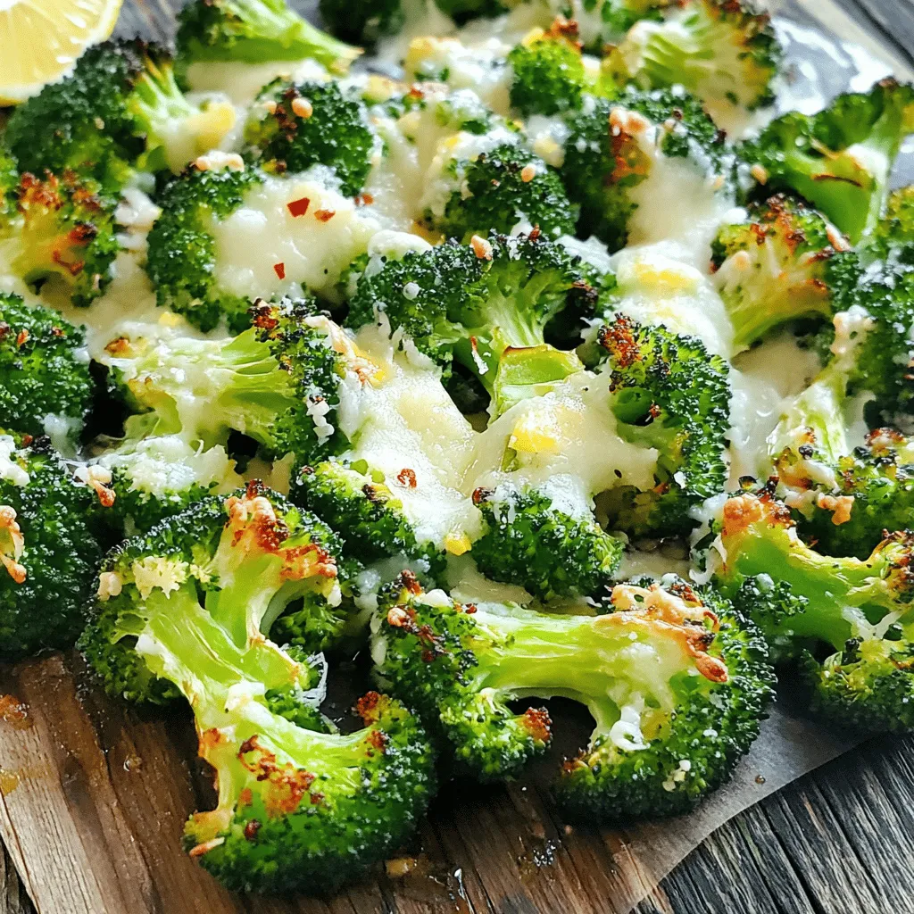 Garlic Parmesan Roasted Broccoli Tasty and Healthy Dish