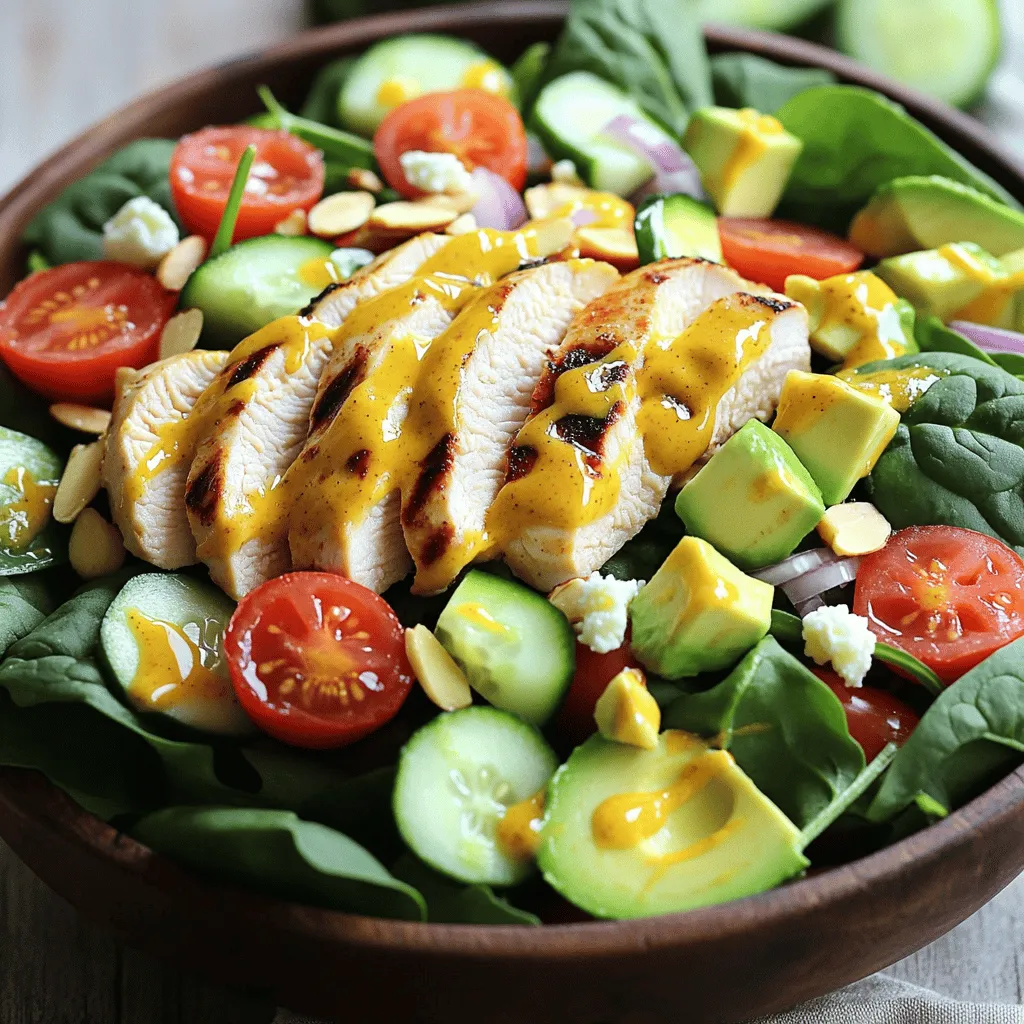 Honey Mustard Chicken Salad Tasty and Simple Meal