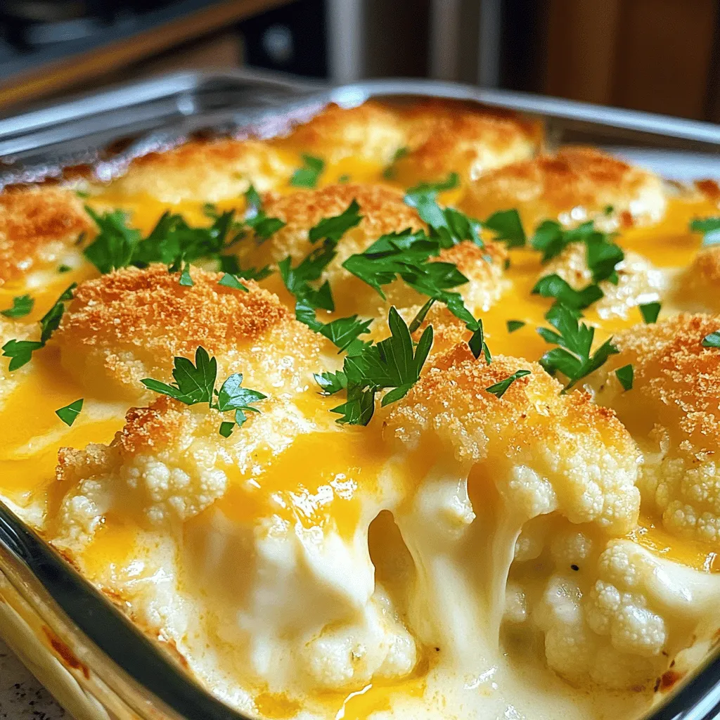 Cheesy Cauliflower Gratin Irresistible Comfort Dish
