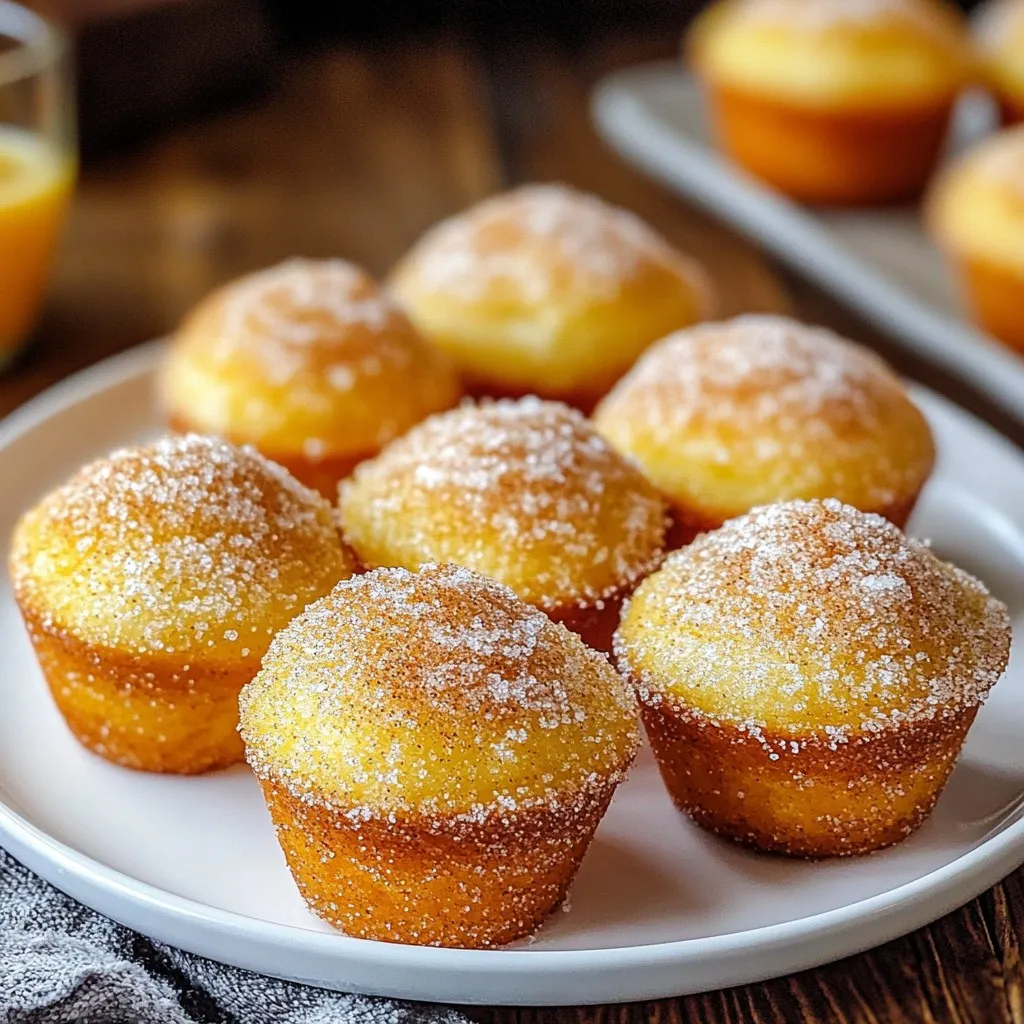 Apple Cider Doughnut Muffins Tasty and Easy Recipe