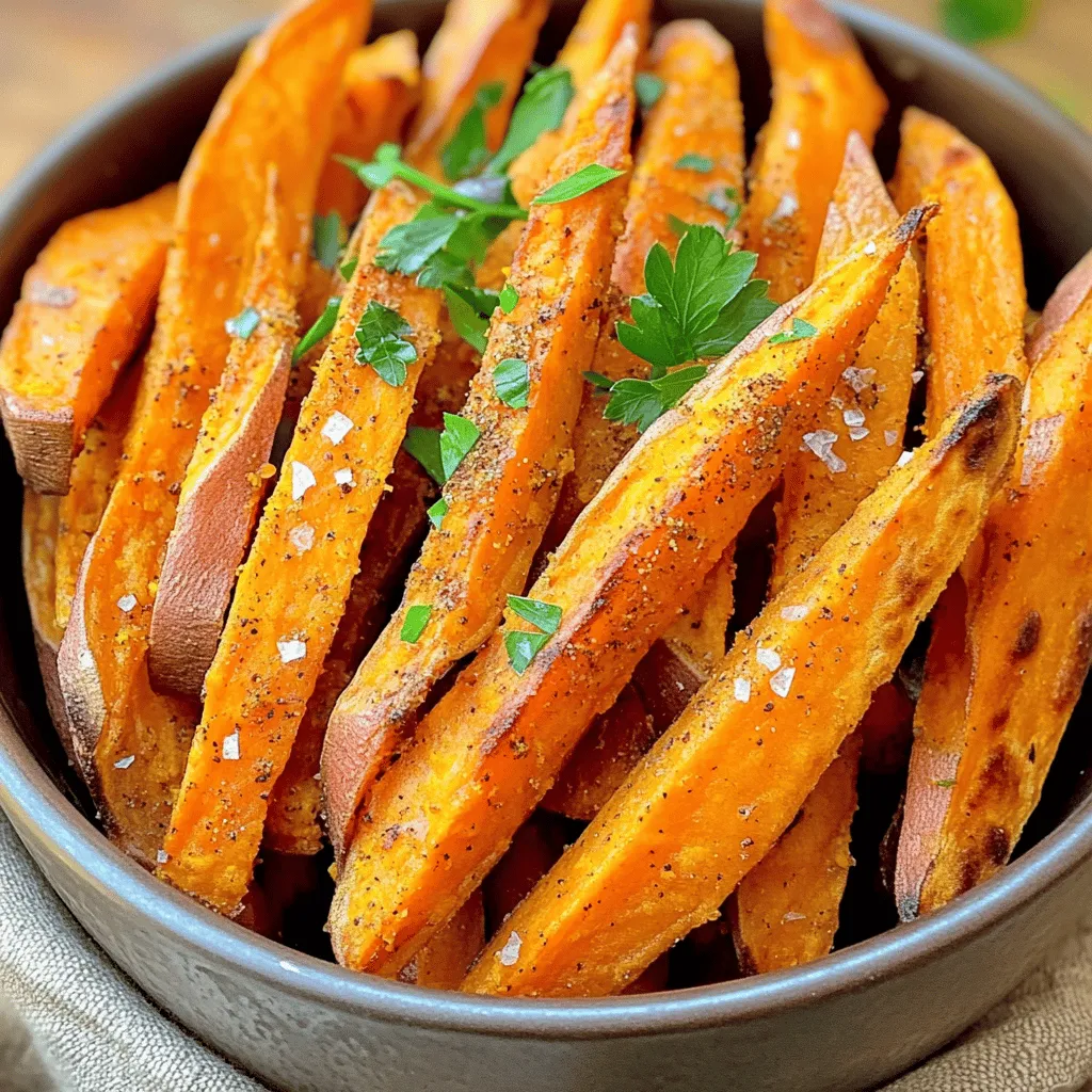 Air Fryer Sweet Potato Fries Crispy and Delicious Treat