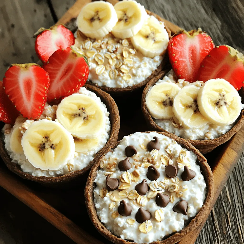 Cookie Dough Cottage Cheese Cups Delightful Treats