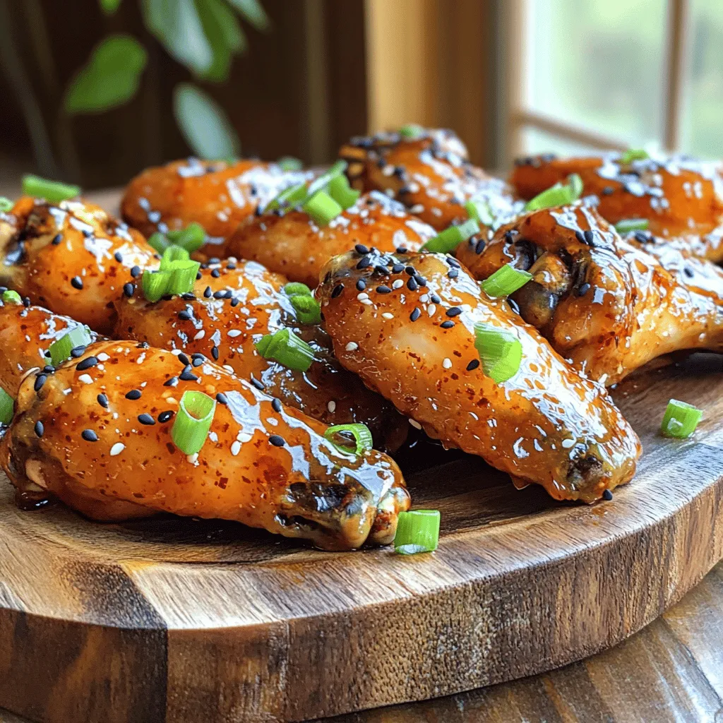 Sweet and Spicy Chicken Wings Tasty and Easy Recipe