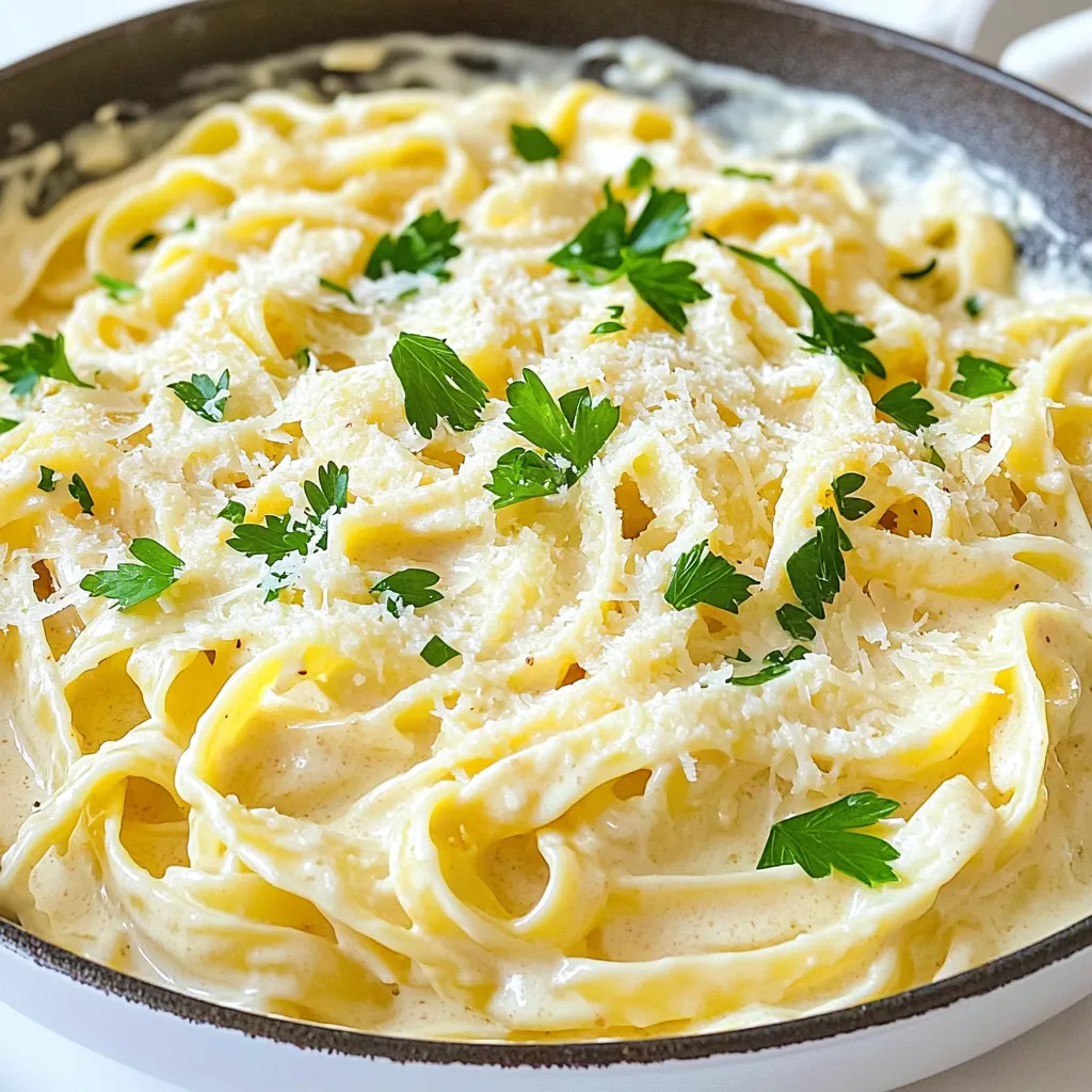 Creamy Garlic Parmesan Pasta One Pan Delight