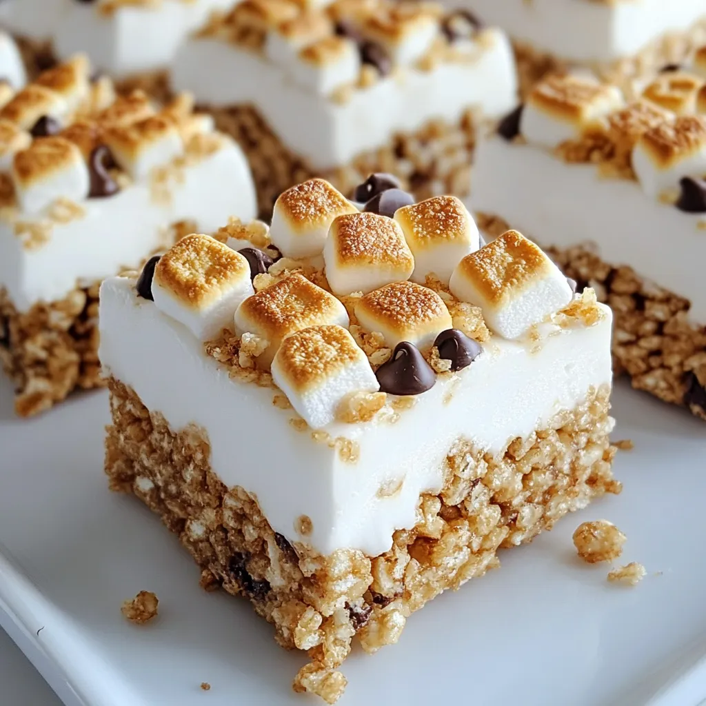 Toasted Marshmallow Rice Krispie Treats Delightful Recipe