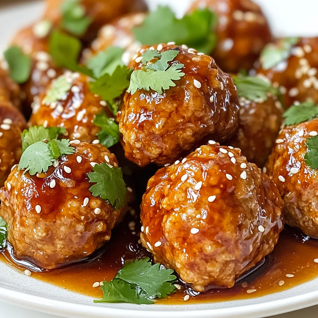 Teriyaki Turkey Meatballs Flavorful and Easy Recipe
