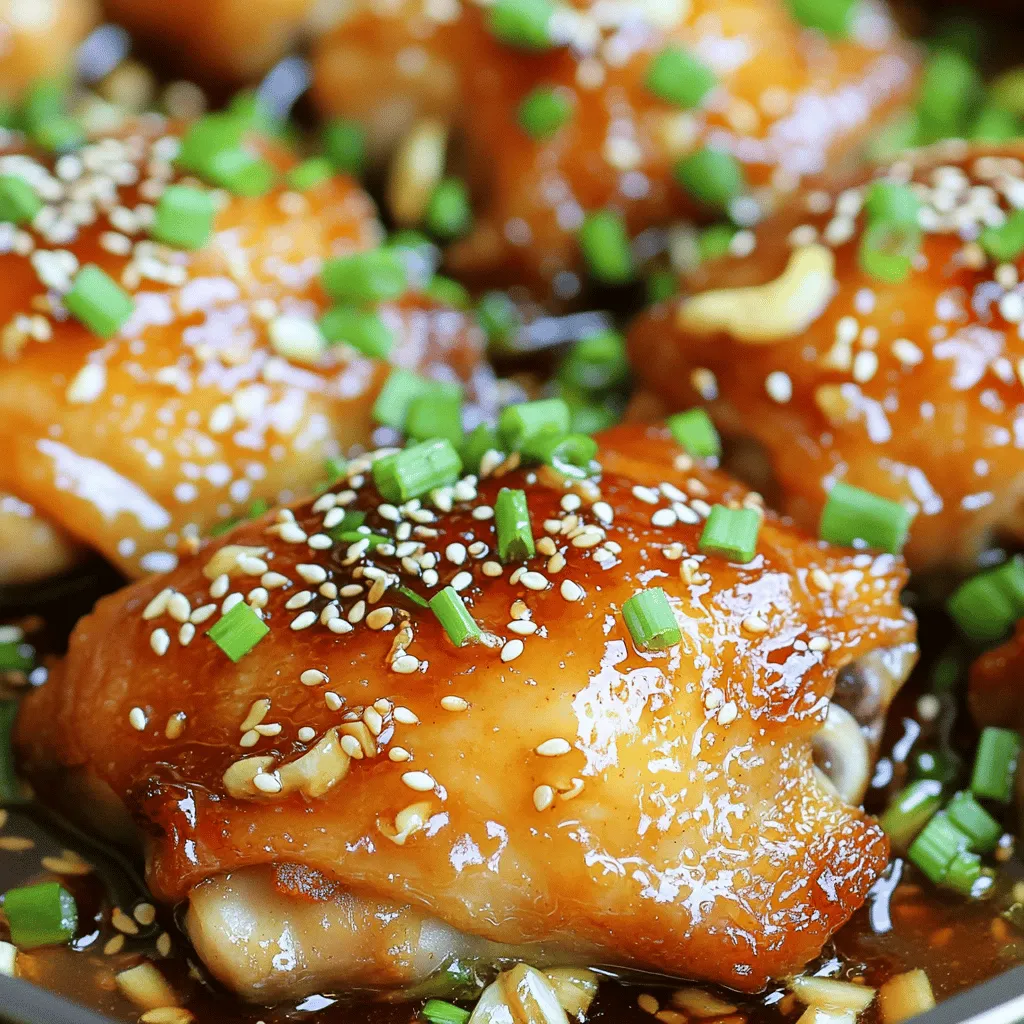 Honey Garlic Chicken Thighs Flavorful and Easy Recipe