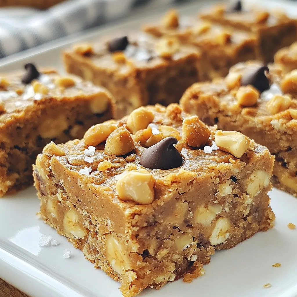 Peanut Butter Banana Oat Bars Tasty and Nutritious Snack