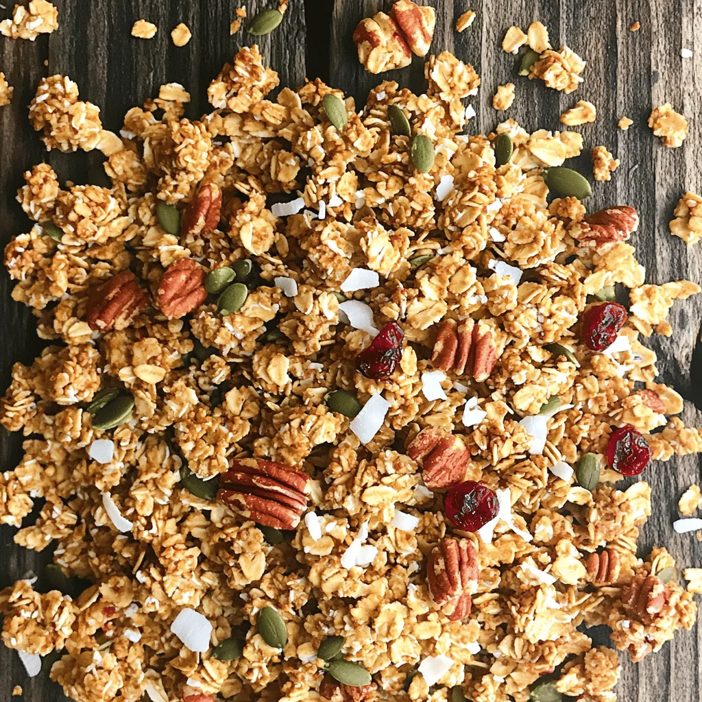 Maple Pecan Granola Tasty and Healthy Breakfast Option