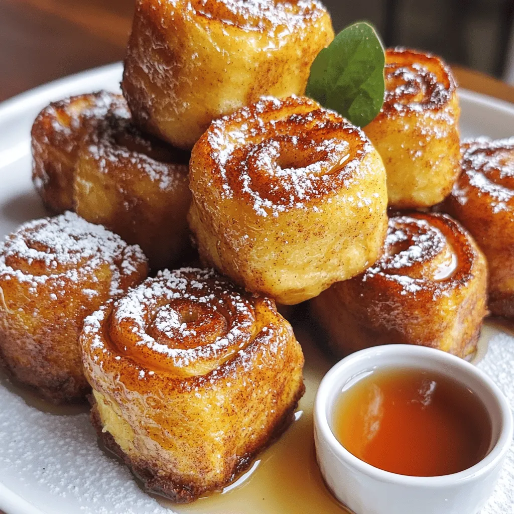 Cinnamon Roll French Toast Bites Tasty Sweet Treats