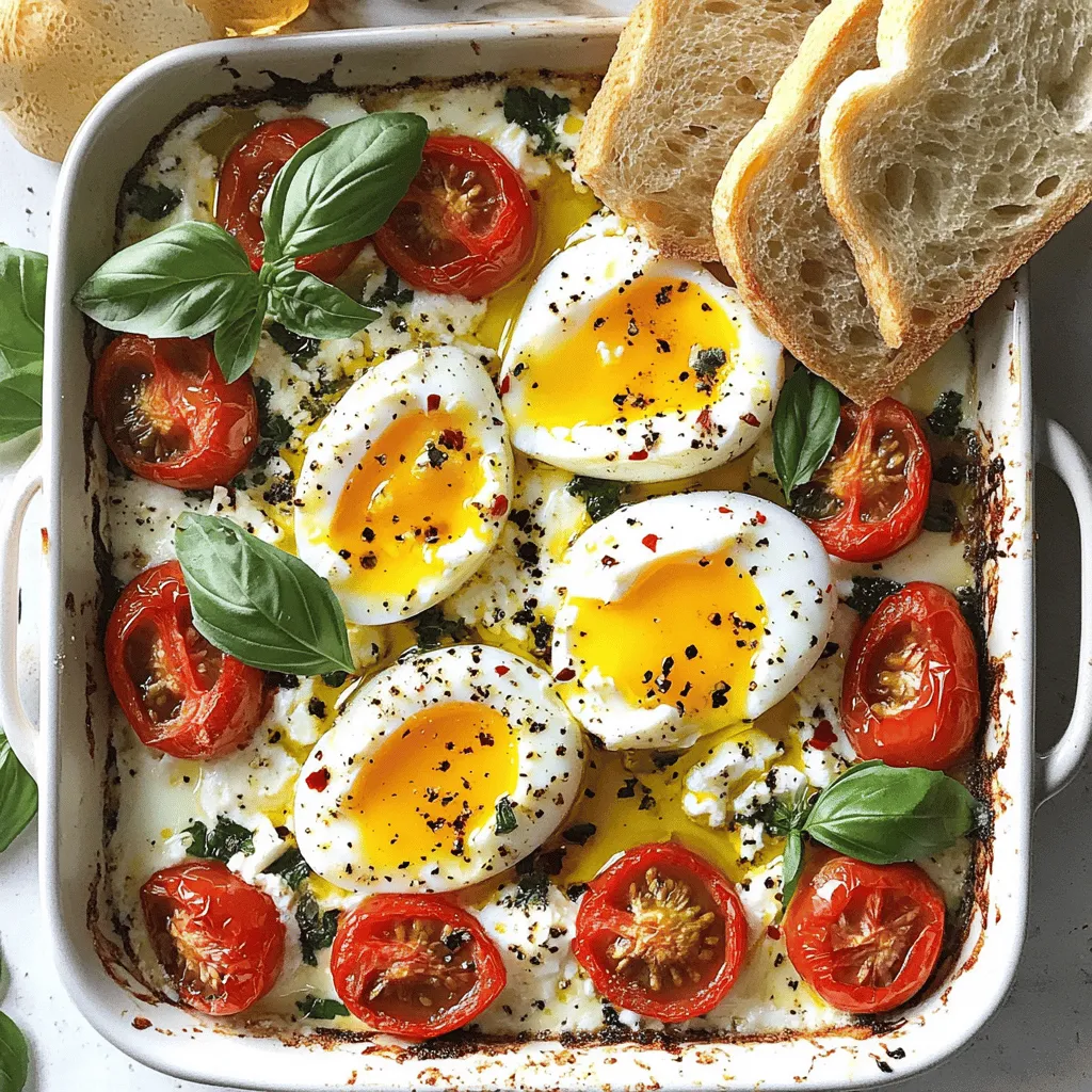 Viral Baked Feta Eggs Quick and Tasty Recipe