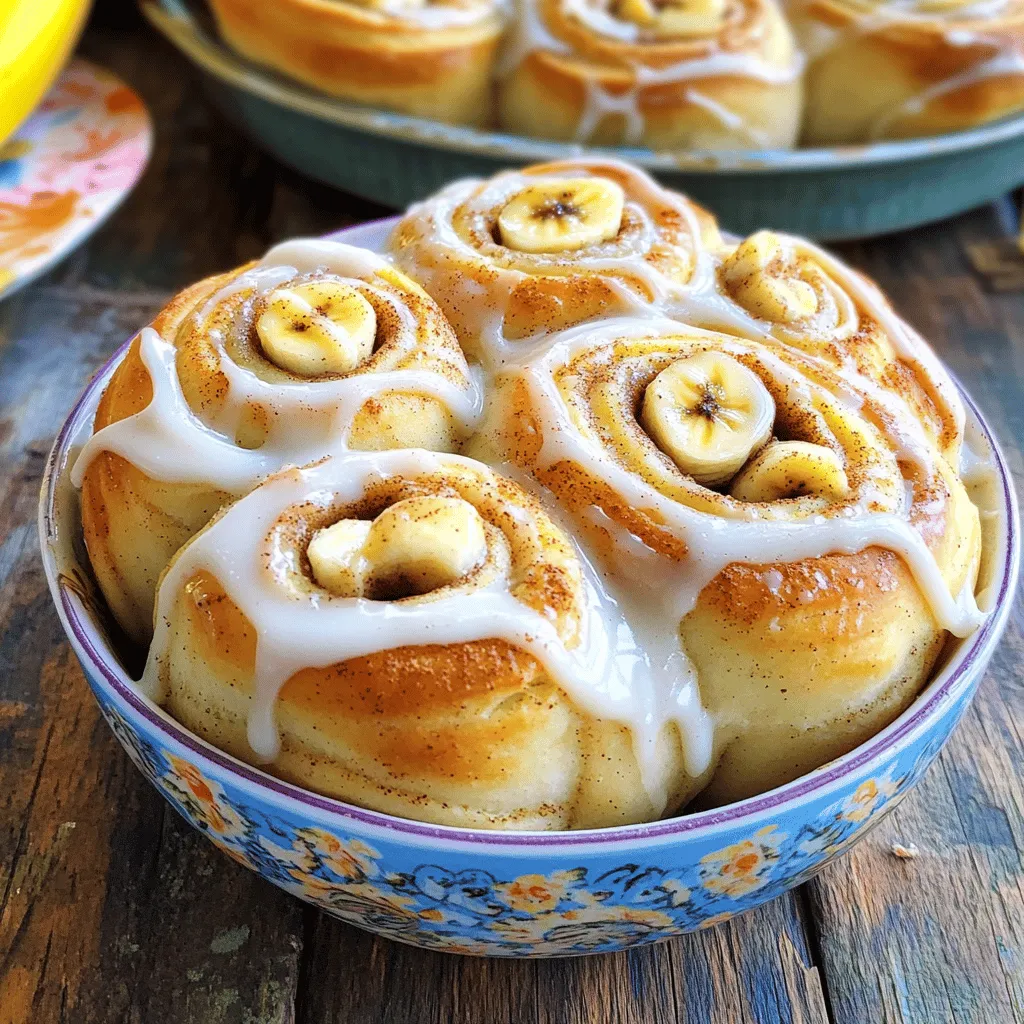Banana Bread Cinnamon Rolls Savory and Simple Treat