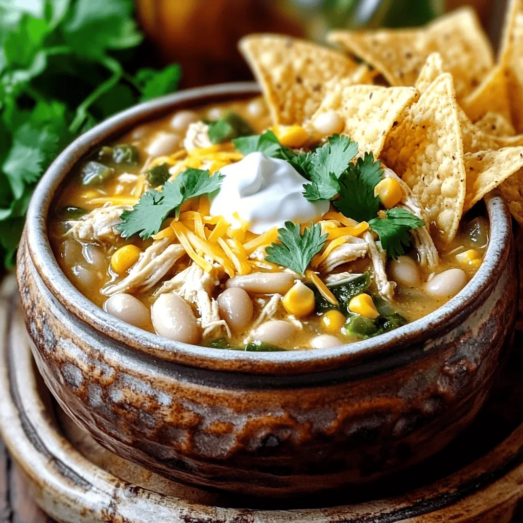 White Bean Chicken Chili Slow Cooker Delight Recipe