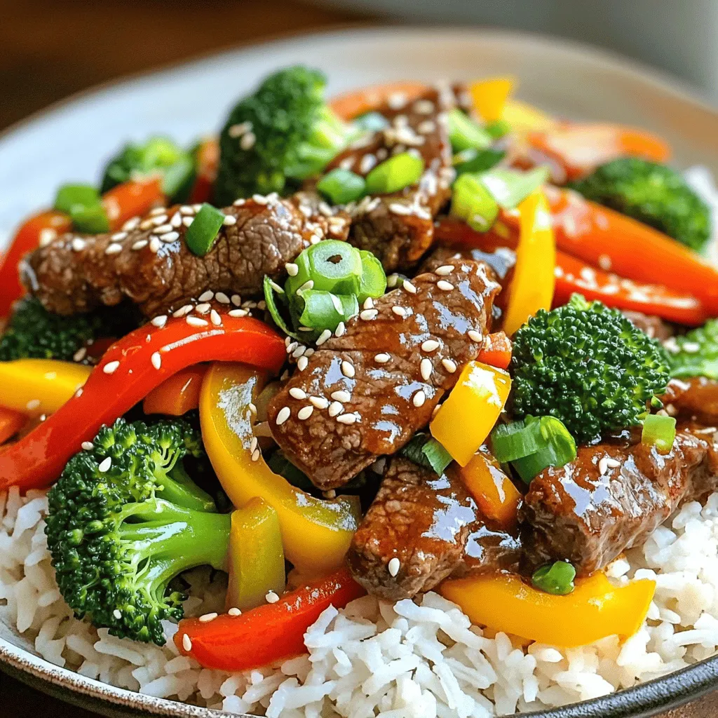 Sweet Chili Beef Stir Fry Flavorful and Quick Meal