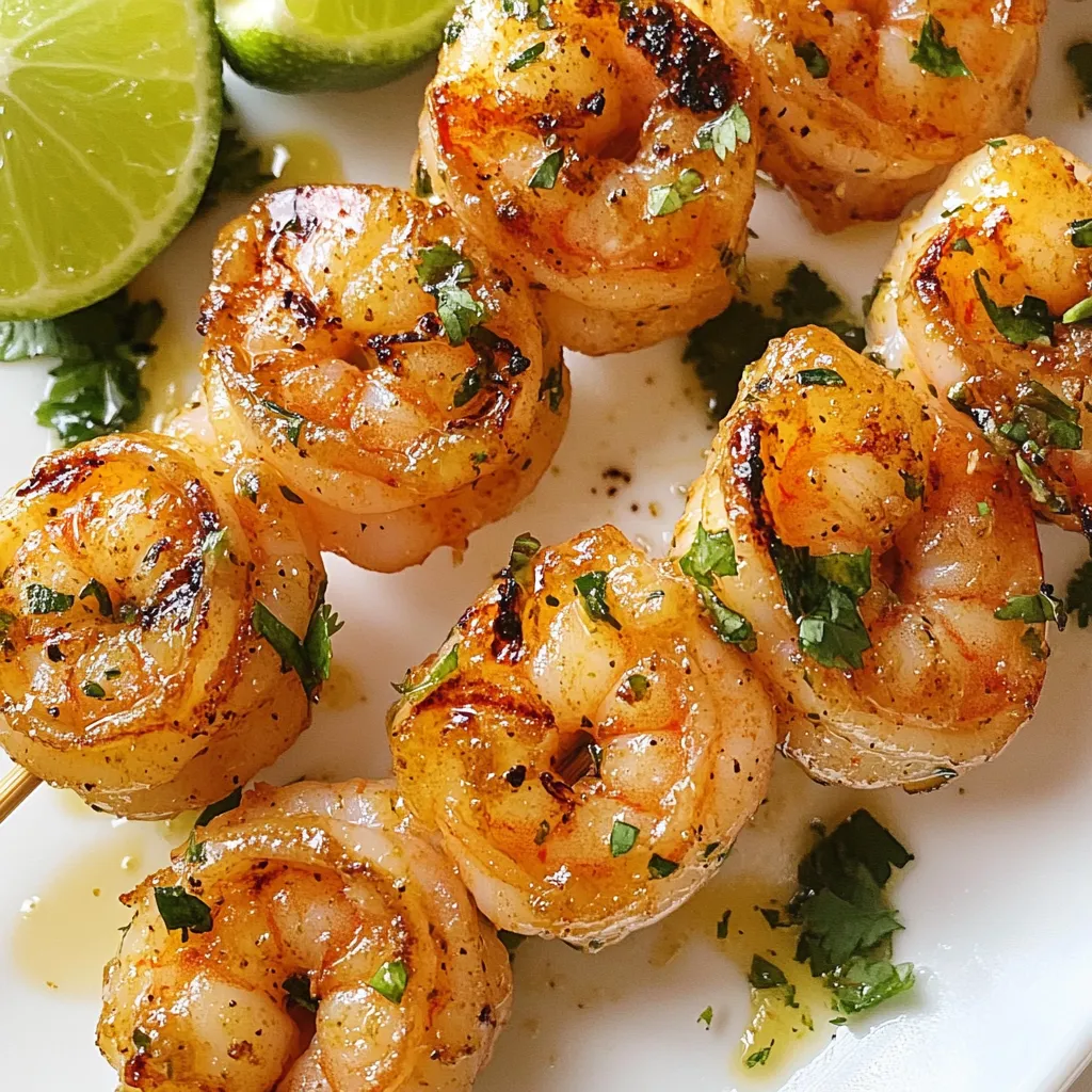 Chili Lime Shrimp Skewers Flavorful and Easy Recipe