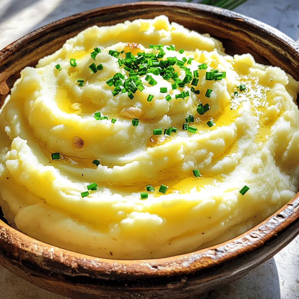 Roasted Garlic Mashed Potatoes Rich and Creamy Delight