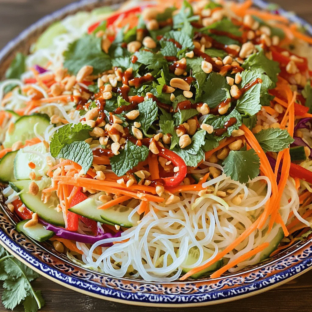 Spicy Thai Noodle Salad Fresh and Flavorful Meal