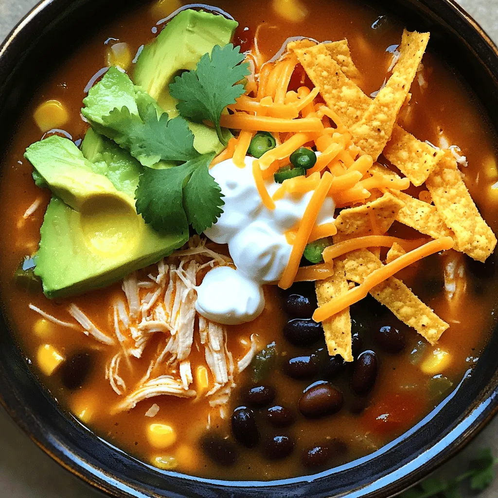 Chicken Taco Soup Flavorful and Easy Recipe Guide