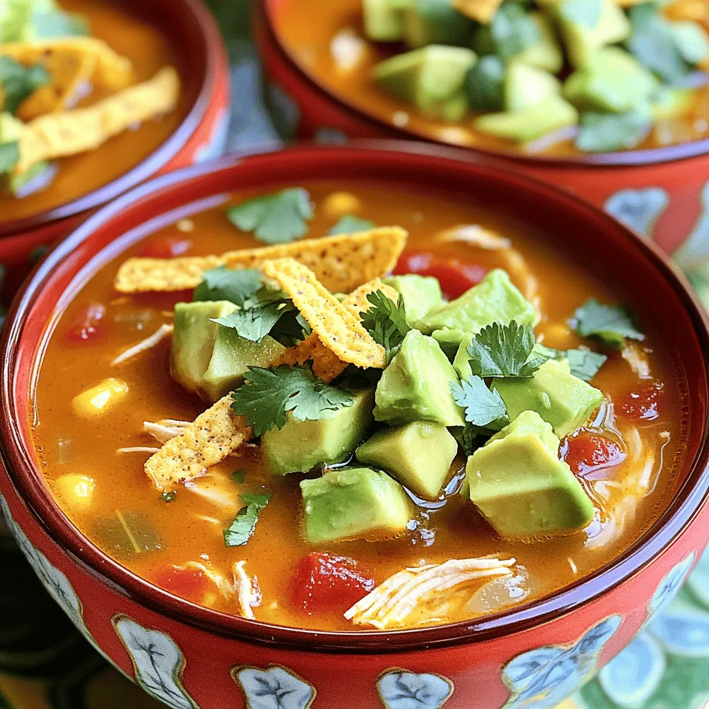 Classic Chicken Tortilla Soup Flavorful Comfort Dish