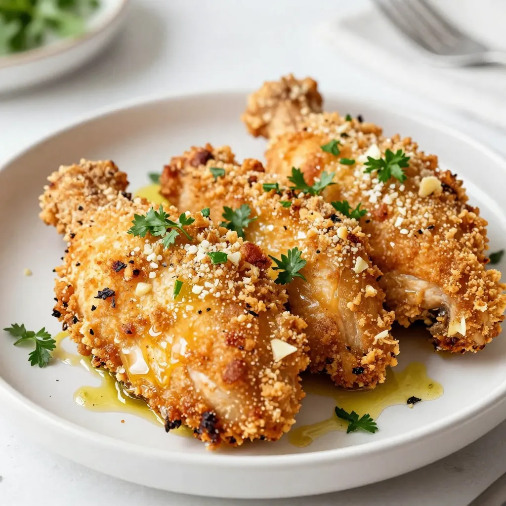 Crispy Baked Garlic Parmesan Chicken Delight Recipe
