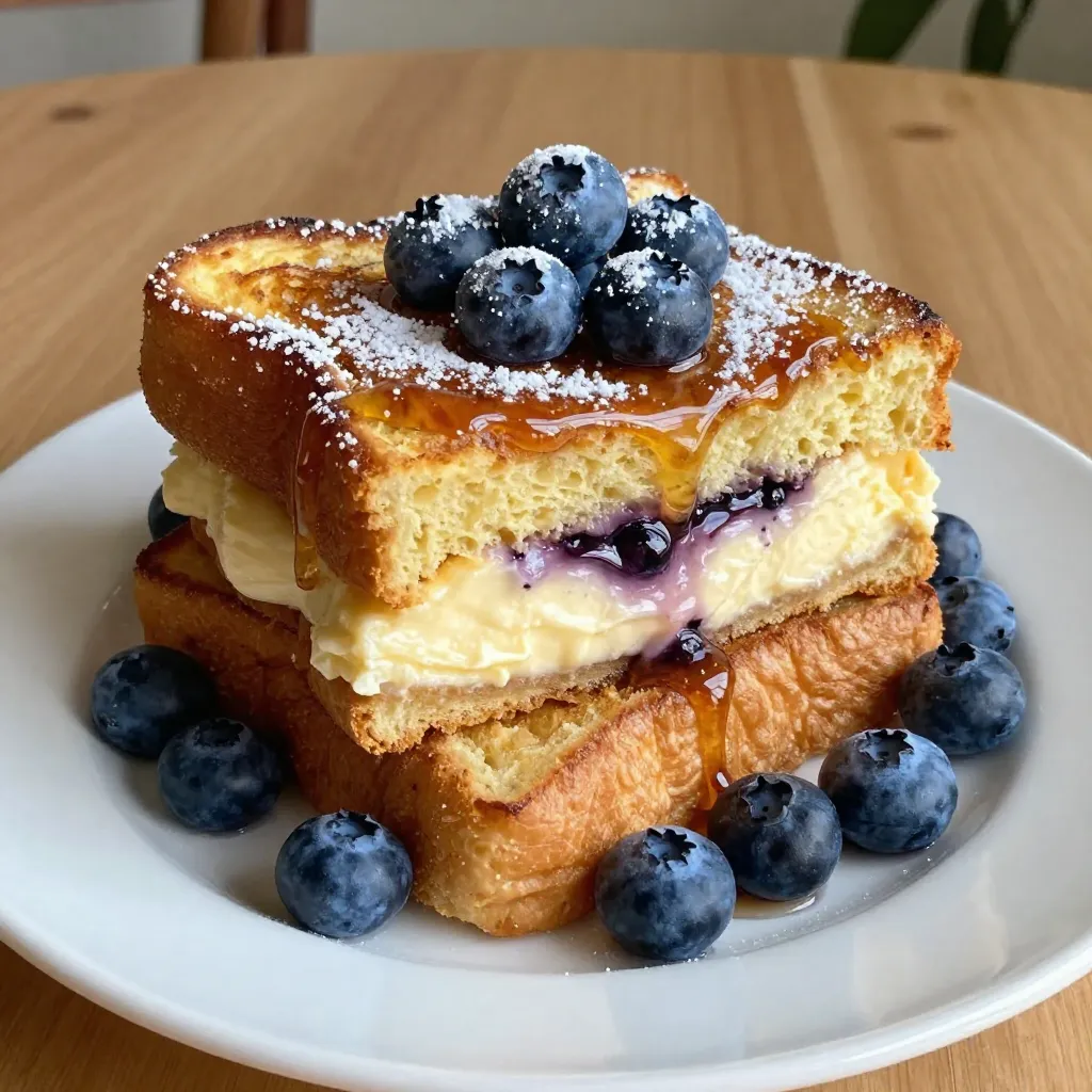 Irresistible Blueberry Cheesecake French Toast Recipe