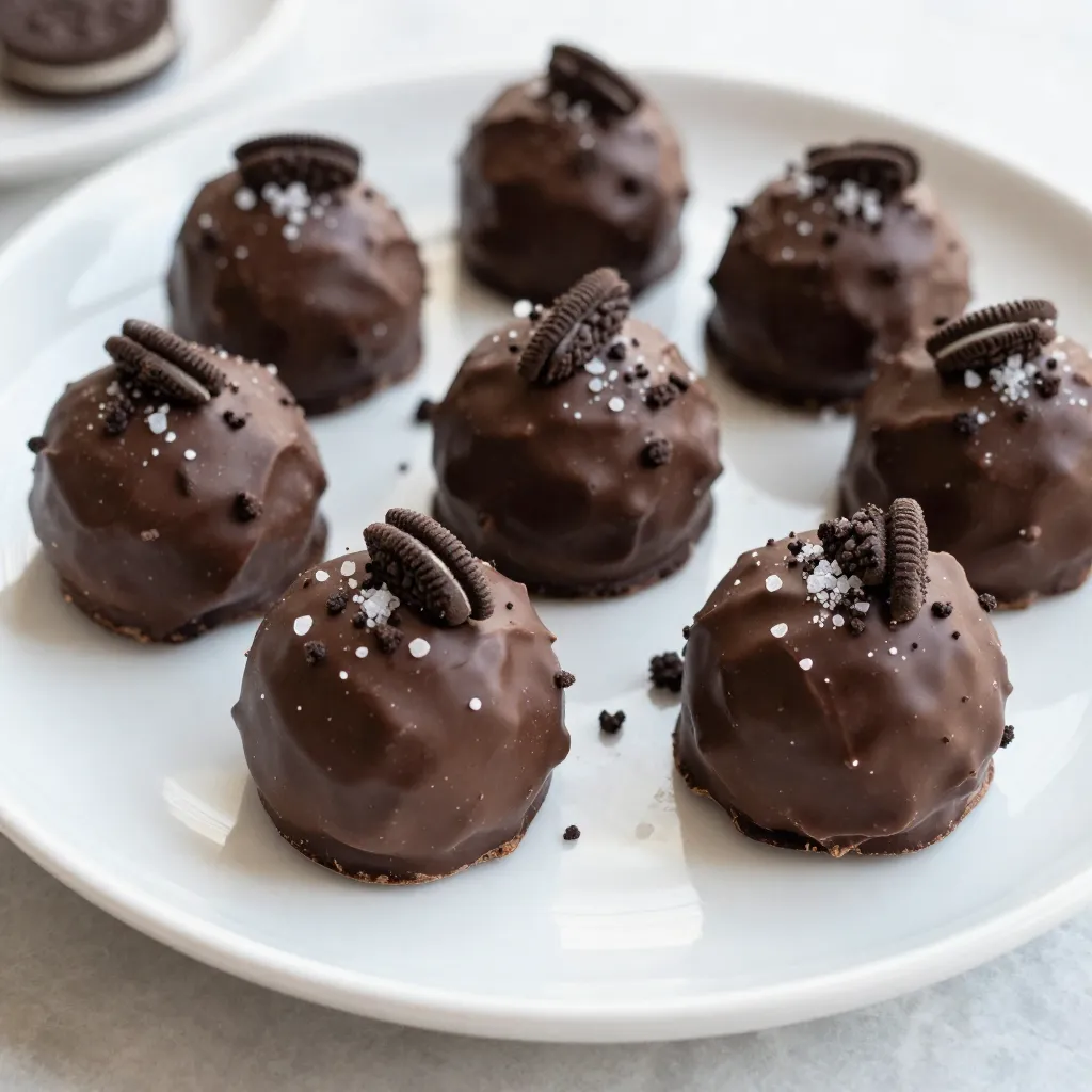Chocolate Mint Oreo Truffles Irresistibly Delicious Treat