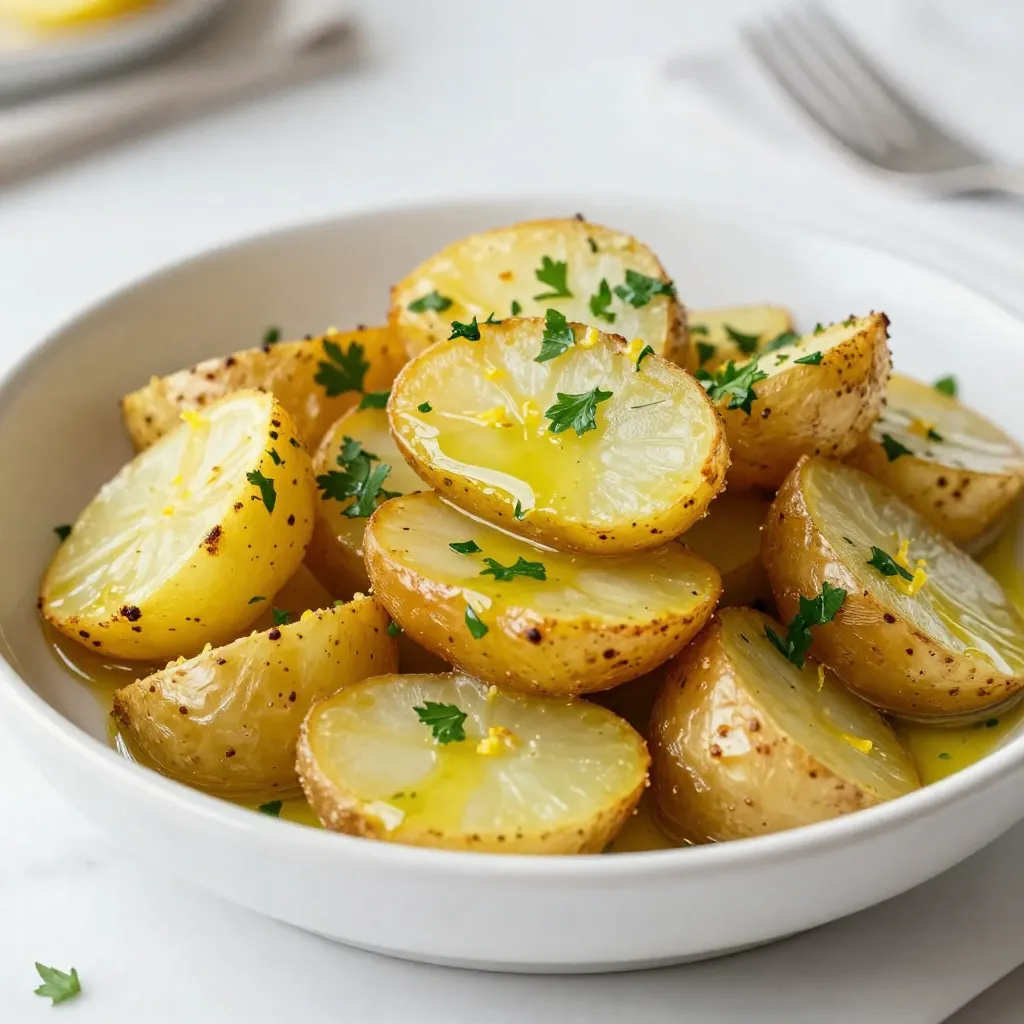 Greek Lemon Potatoes Flavorful and Simple Recipe