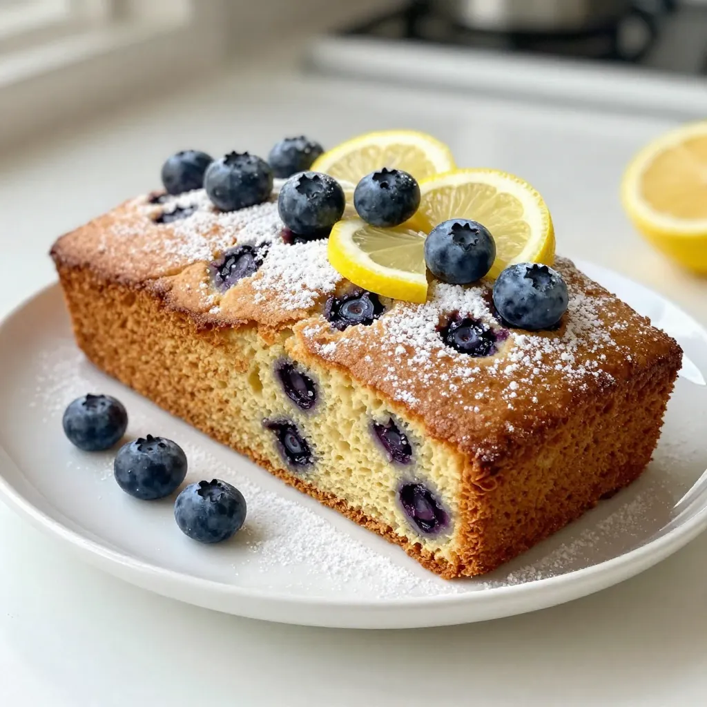 Blueberry Lemon Pound Cake Divine Dessert Recipe