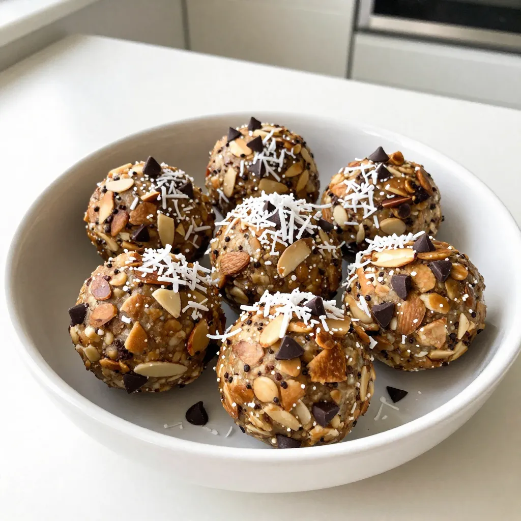 Almond Joy Energy Balls Energizing and Tasty Snack