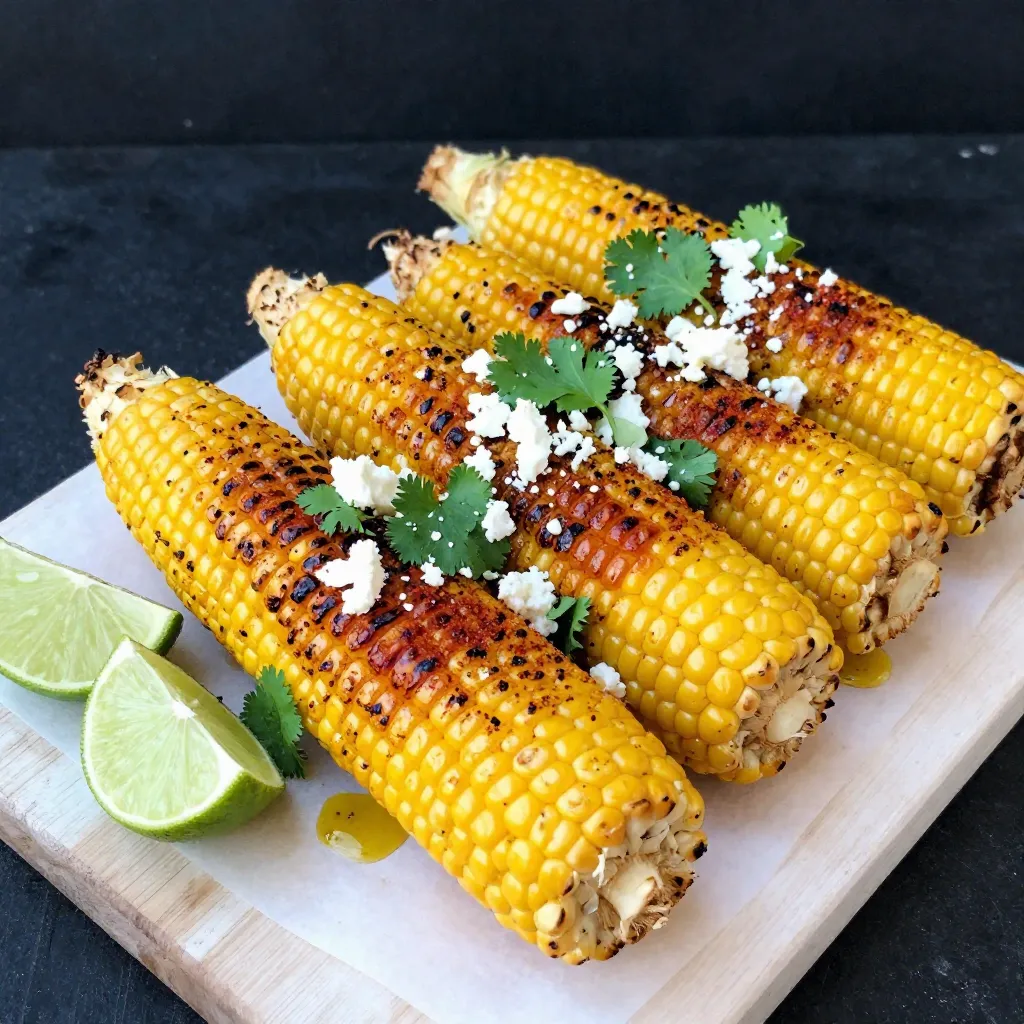 Chili Lime Grilled Corn on the Cob Fresh and Easy