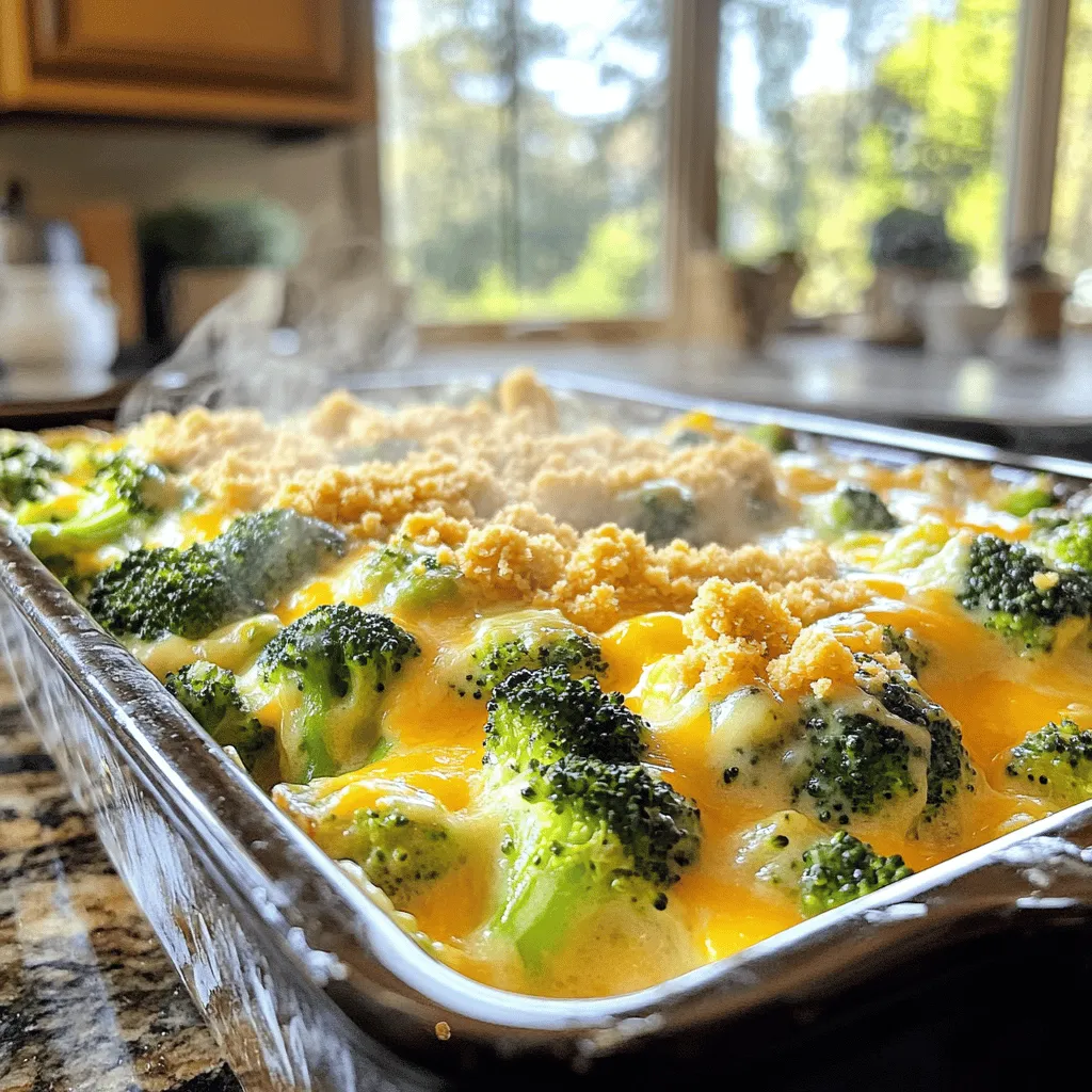 Cheesy Broccoli Casserole Easy and Flavorful Dish