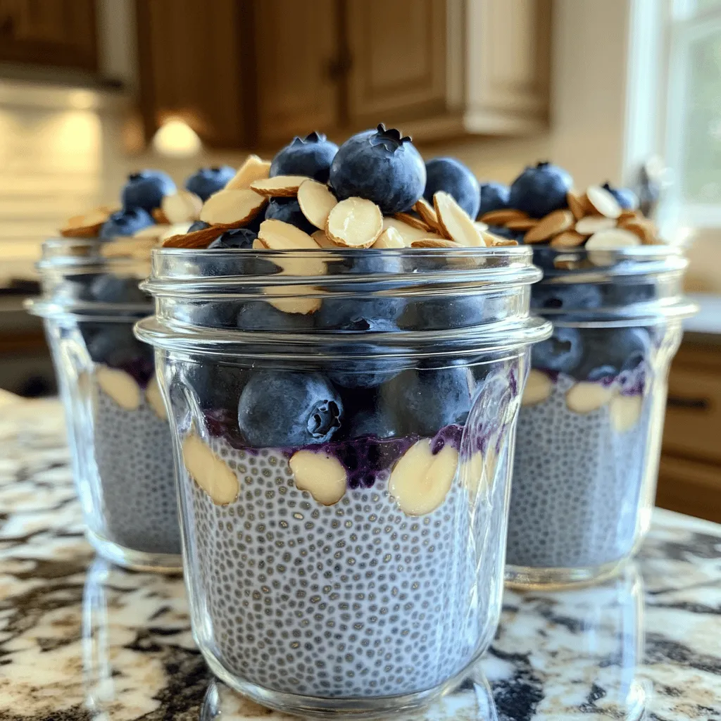 Blueberry Almond Chia Pudding Easy and Healthy Treat