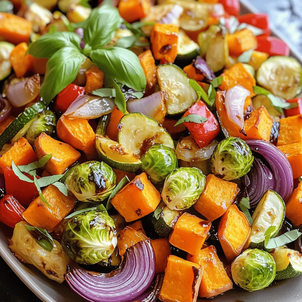 Balsamic Glazed Roasted Vegetables Flavorful Side Dish