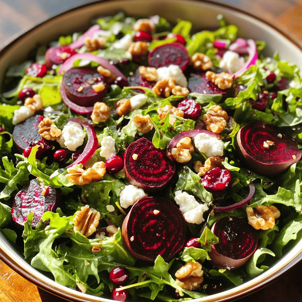 Roasted Beet Salad Fresh and Flavorful Delight