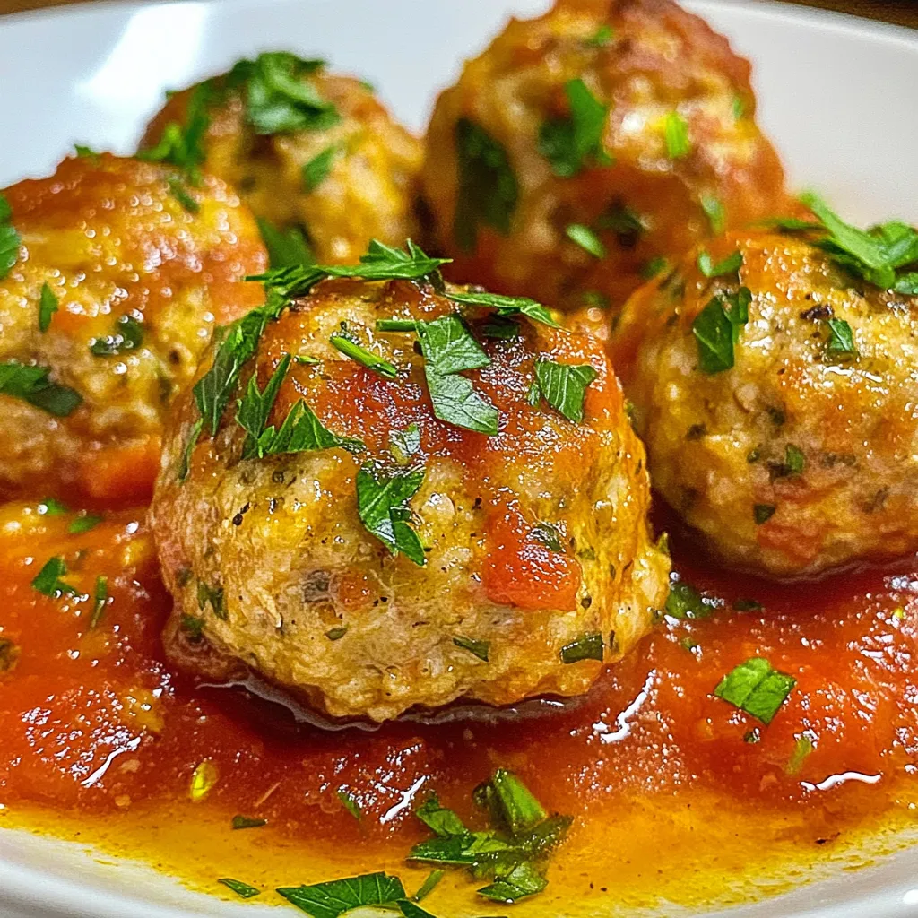 Garlic Herb Turkey Meatballs Simple and Flavorful Dish