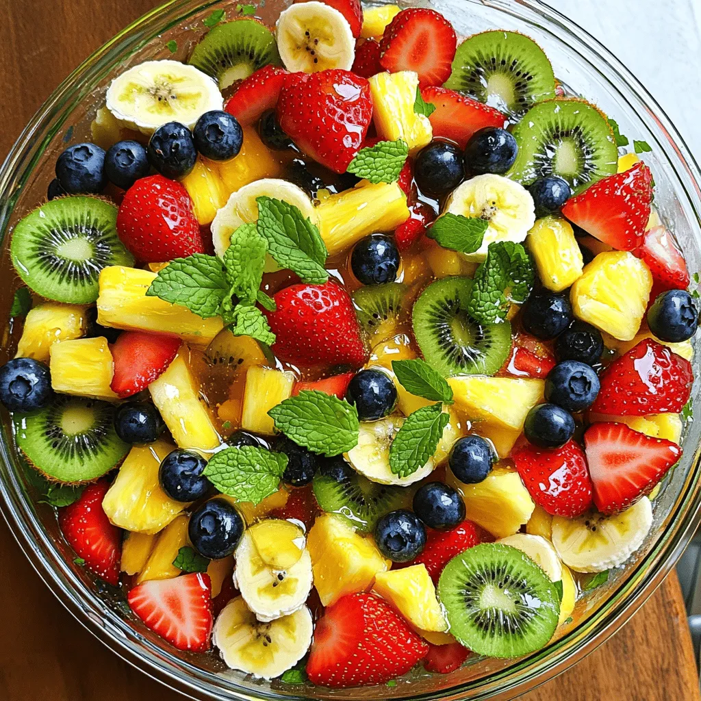 Honey Lime Fruit Salad Refreshing and Simple Recipe