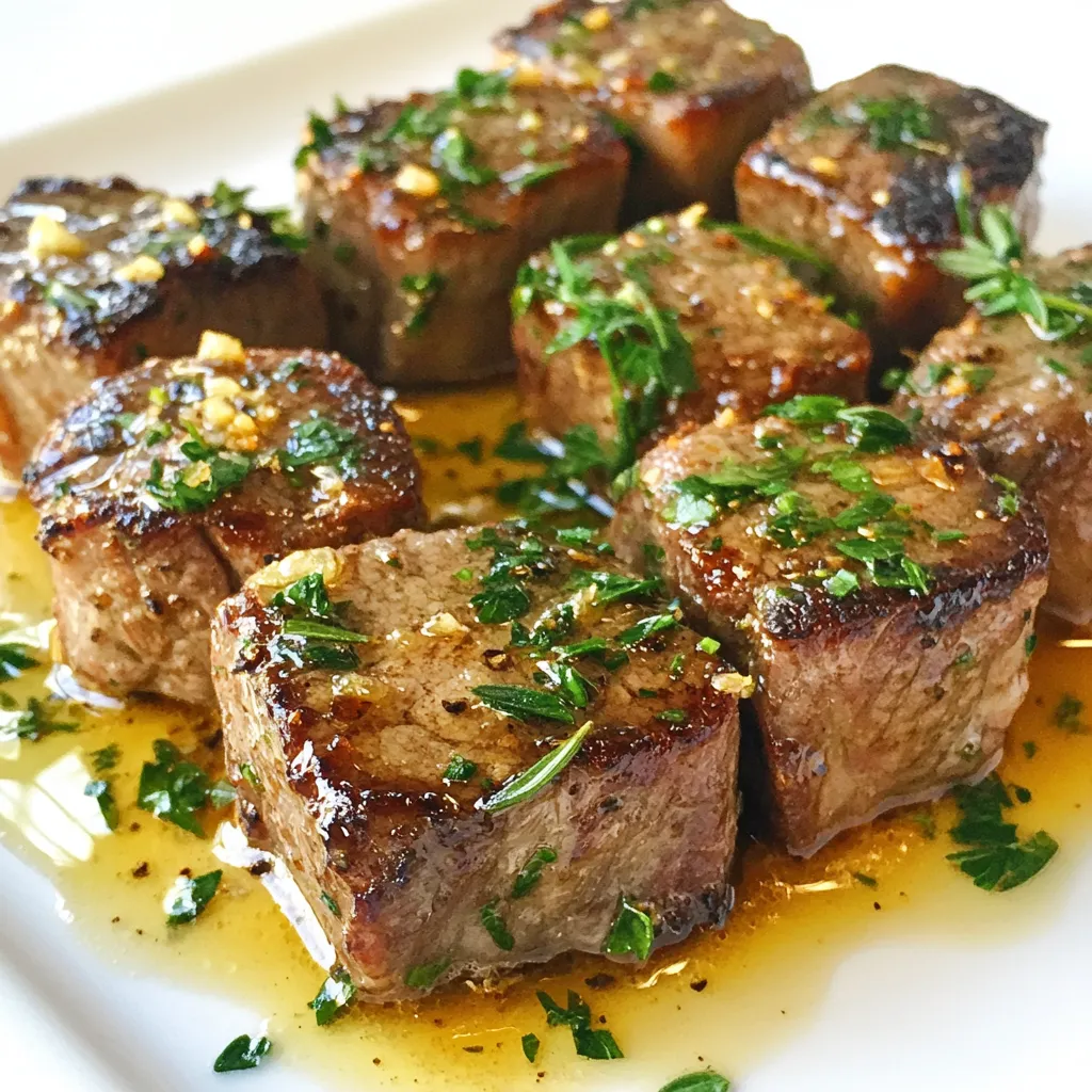 Garlic Butter Steak Bites Easy and Flavorful Recipe