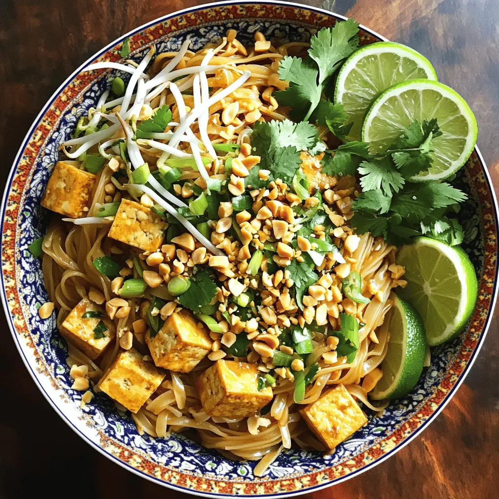 Easy Pad Thai Quick and Tasty Dinner Recipe