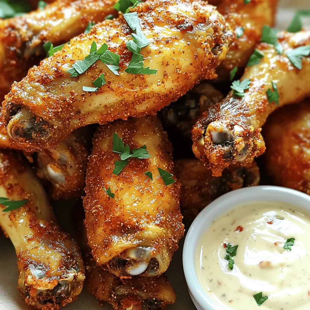 Crispy Air Fryer Chicken Wings Quick and Easy Recipe