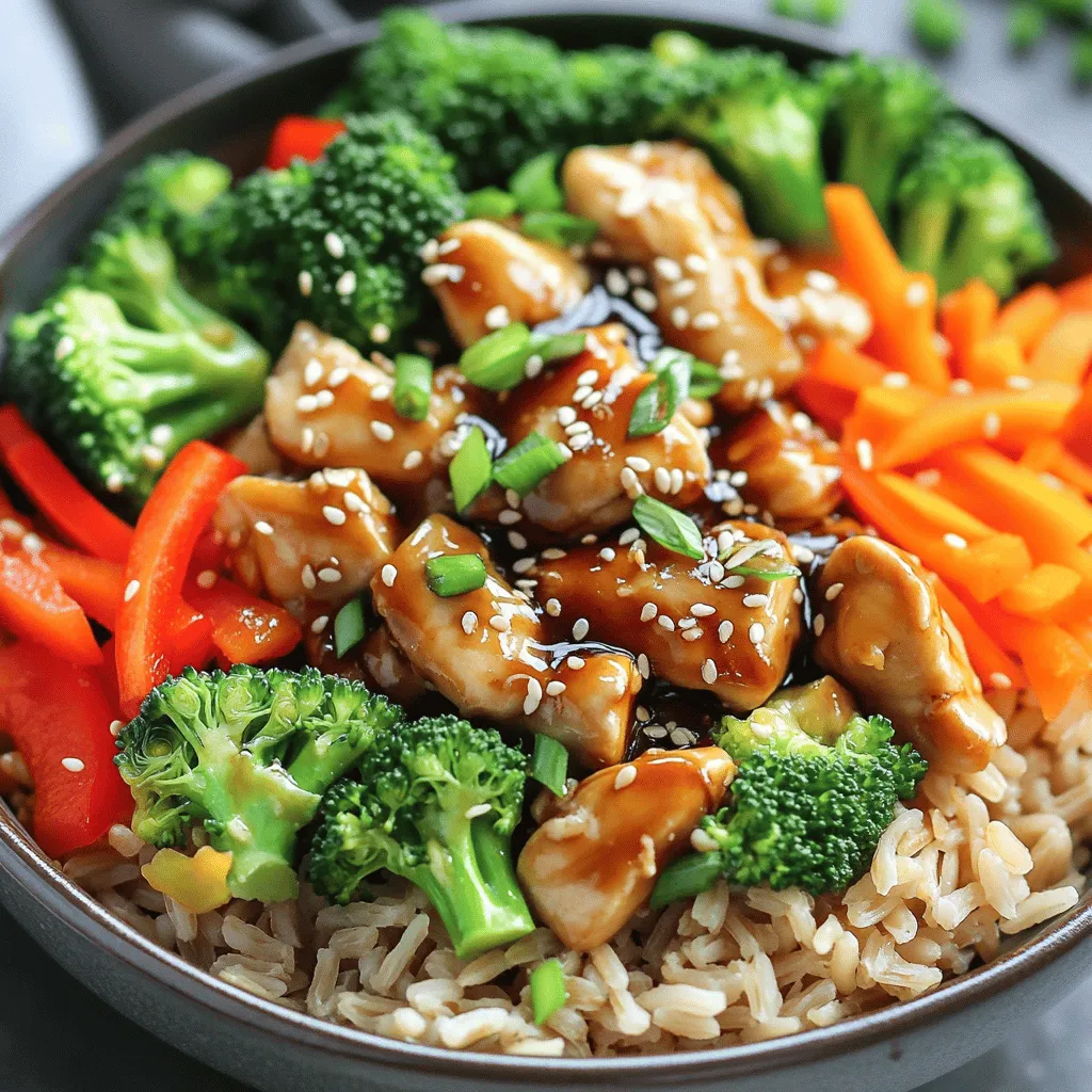 Mouthwatering Teriyaki Chicken Bowls Easy Recipe Guide