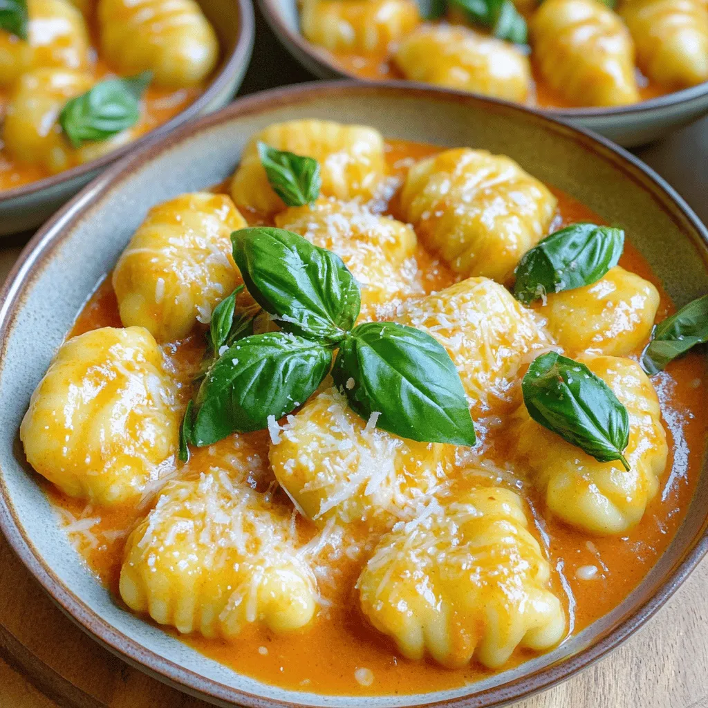One-Pot Creamy Tomato Basil Gnocchi Delightful Meal