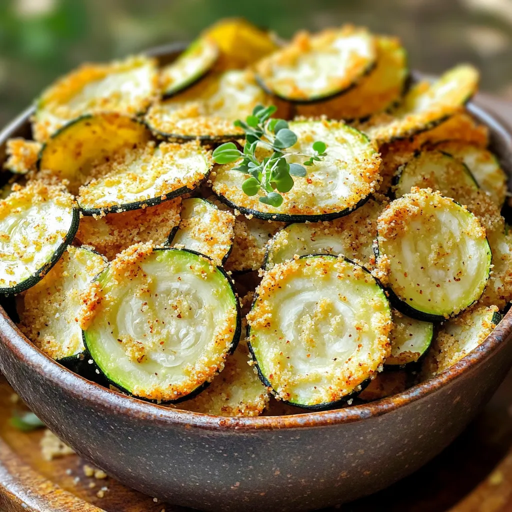 Air Fryer Zucchini Chips Crispy and Delicious Snack