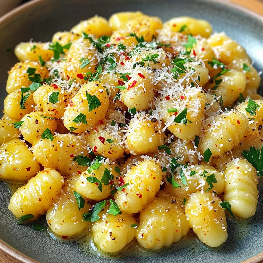Minute Garlic Butter Gnocchi Quick and Tasty Meal