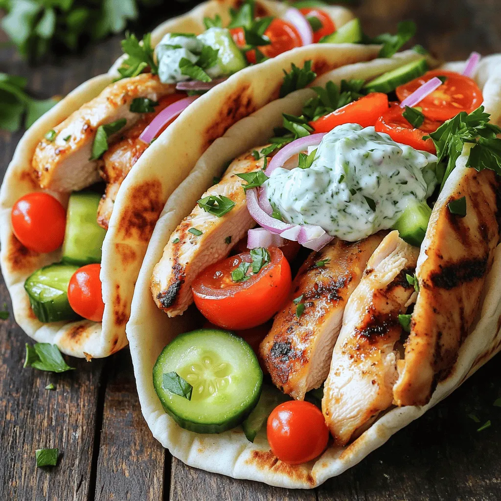Classic Chicken Gyros Flavorful Easy Recipe Tonight