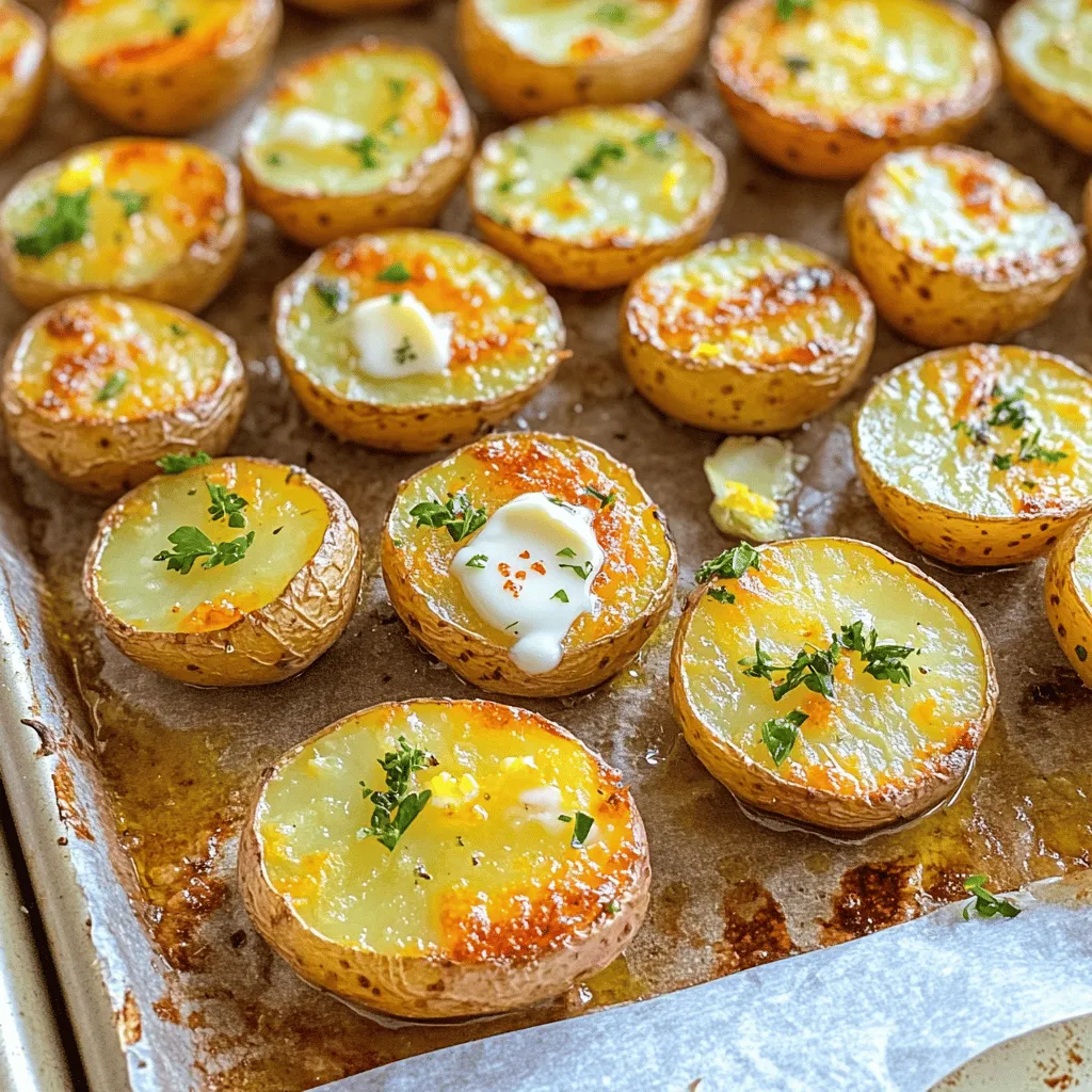 Garlic Butter Roasted Baby Potatoes Flavorful Side Dish