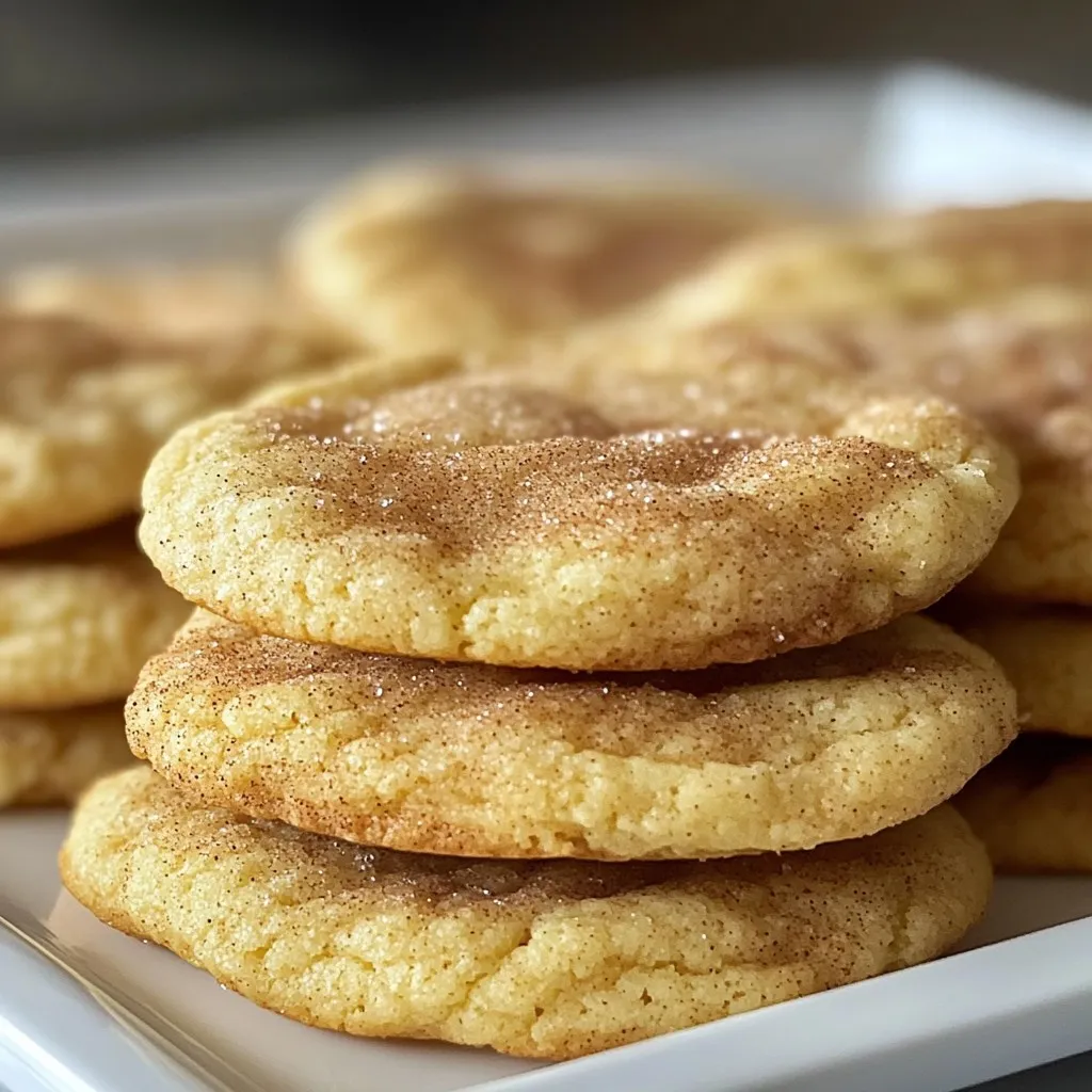 Classic Snickerdoodle Cookies Simple and Tasty Treat