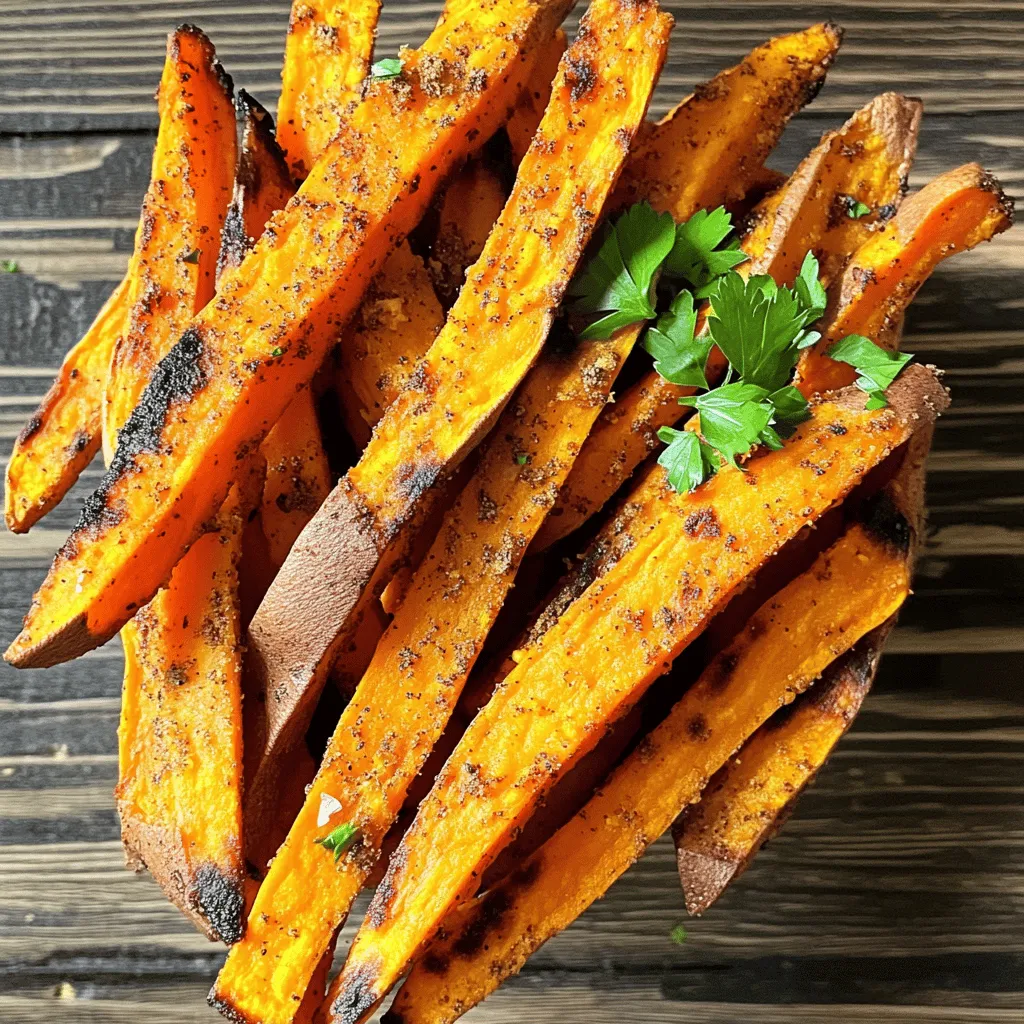 Air Fryer Sweet Potato Fries Crunchy and Flavorful Snack