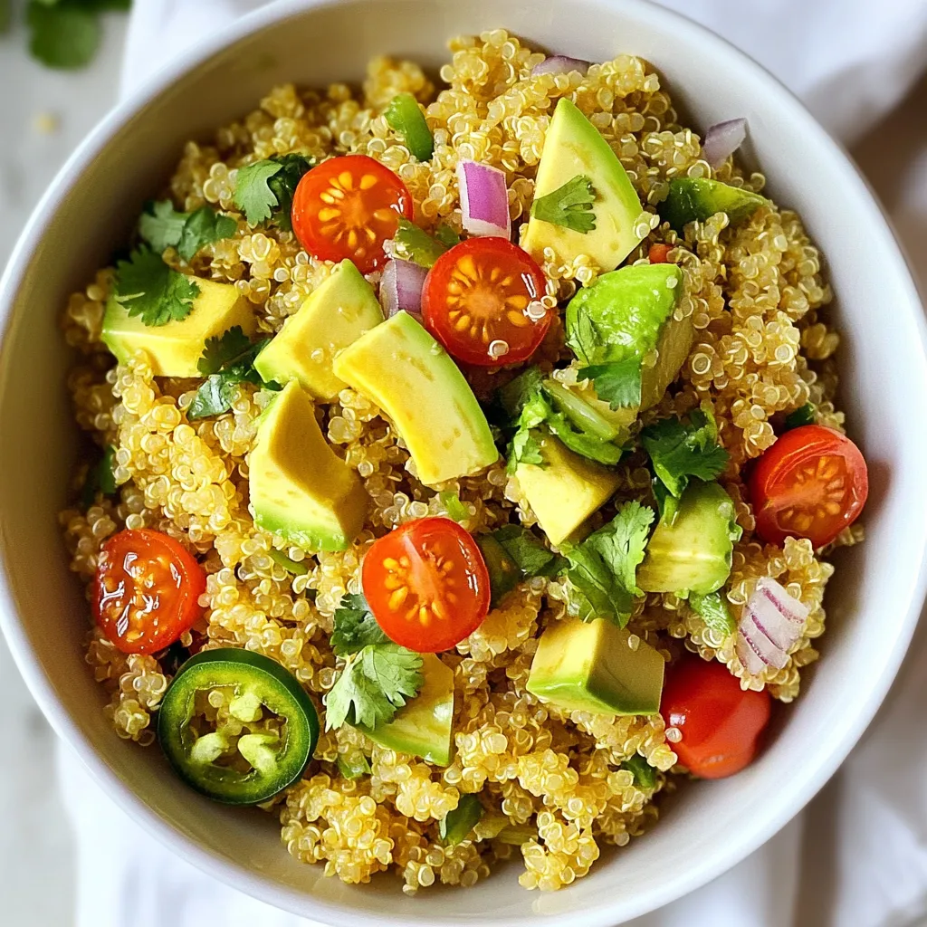 Cilantro Lime Quinoa Tasty and Refreshing Dish