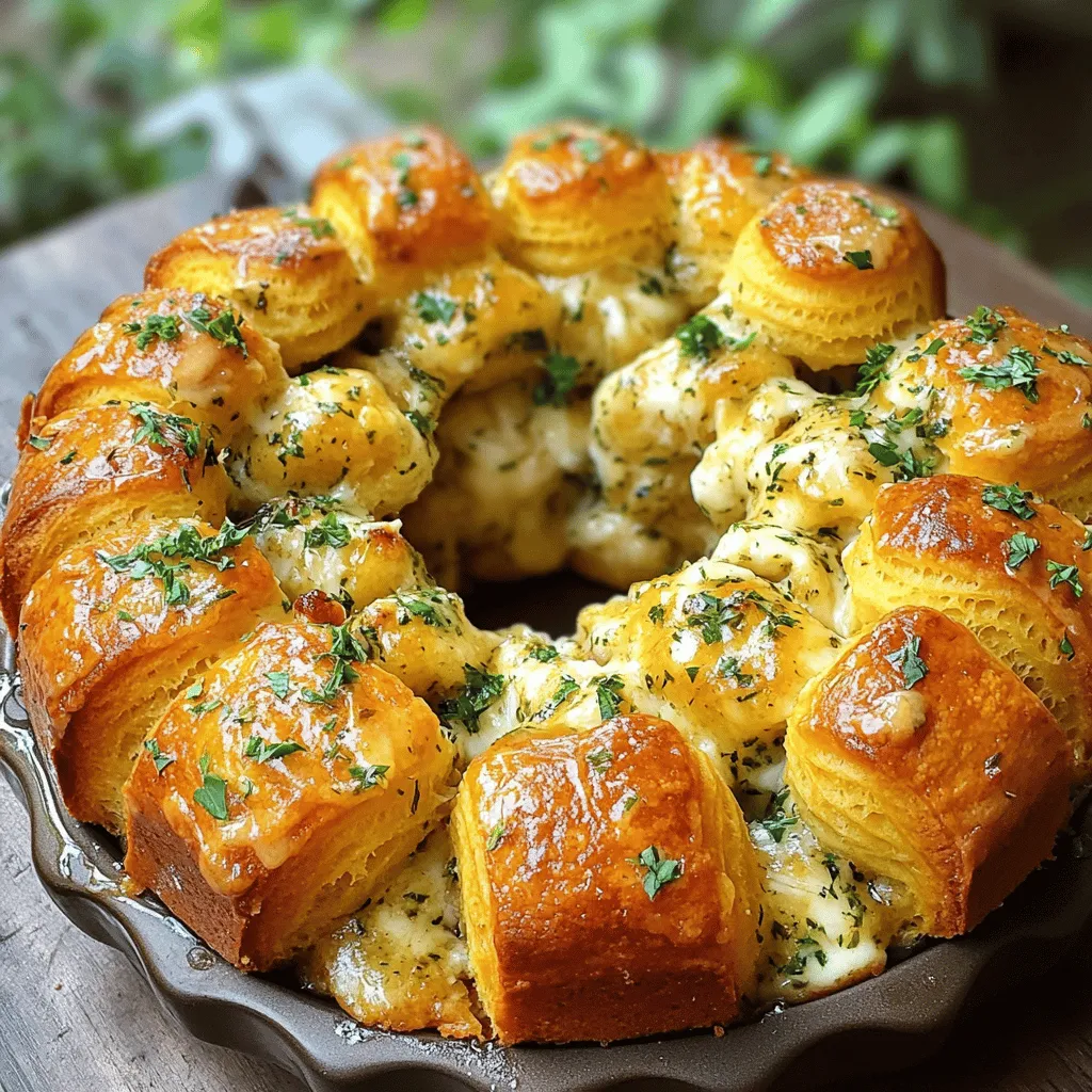 Herb Garlic Monkey Bread Scrumptious and Easy Recipe